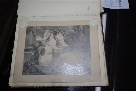 An 1826 autograph album / sketch book